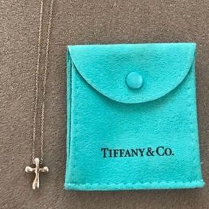 Tiffany cross necklace